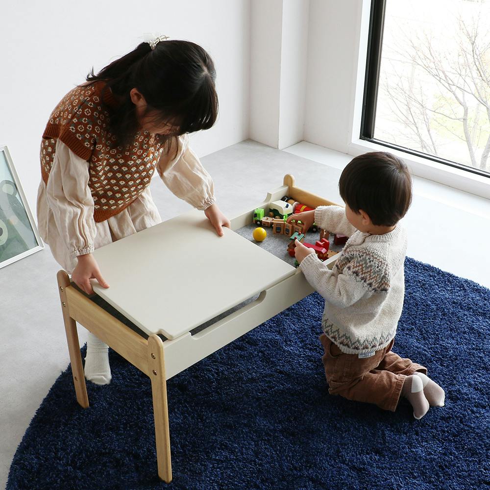 遊んで学ぶ キッズプレイテーブル Kids Play Table | テーブル・机