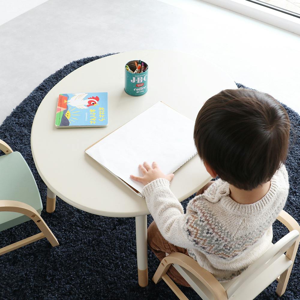 お絵描きもお勉強も楽しく キッズおにぎりテーブル Kids Onigiri Table