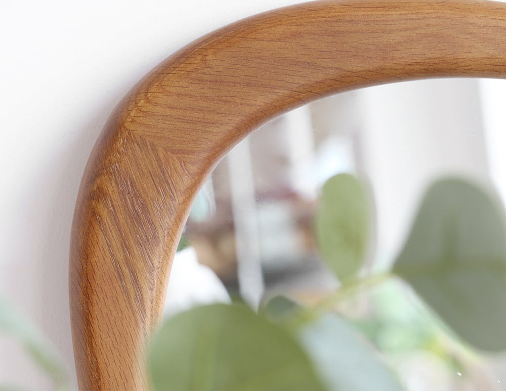 アート感が漂うヴィンテージテイストのウォールミラー Wall Mirror