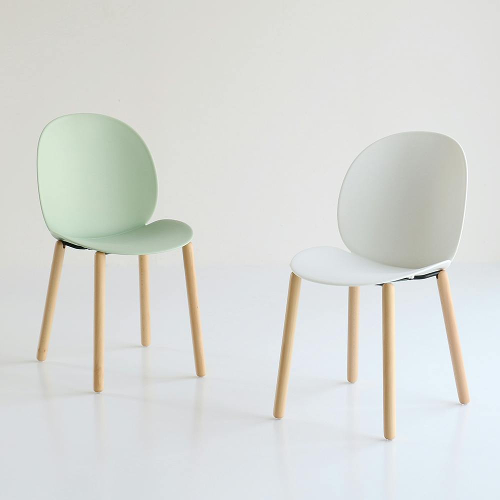 Chair 06 -wood- ホワイト | チェア・椅子・スツール 通販