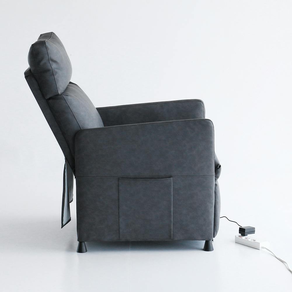 無段階のリクライニング機能付きの電動パーソナルソファ | ソファー