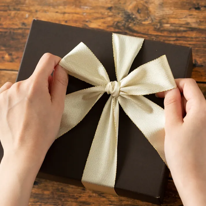 ヘッズ リボン-シャイン W38mm×20m巻 シャインリボンエレガントゴールド38mm(1巻) HEADS 38EGOR