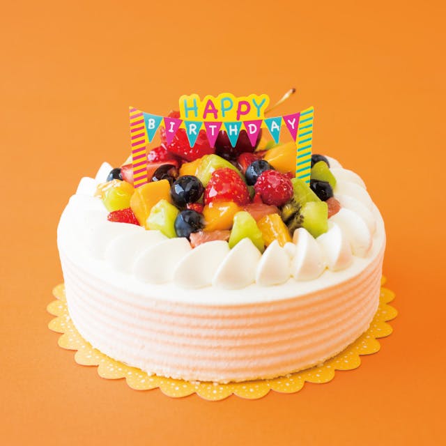 ヘッズ 小物－ピック－ケーキ W90×H63mm バースデイケーキピック