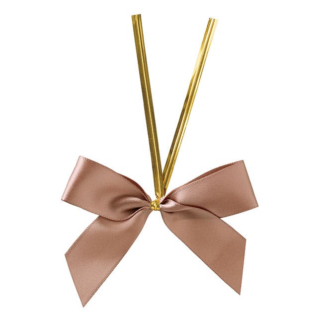 ヘッズ 小物－タイ－ワイヤー W70×H120mm サテンリボンワイヤータイベージュ-1(50個) HEADS BE-YT1