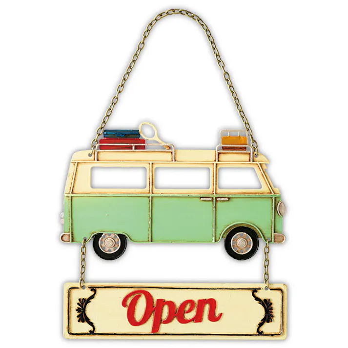 ヘッズ 雑貨-インテリア W230×D6×H330mm インテリアブリキウォールサイン-11(1個) HEADS BRZ-INT11