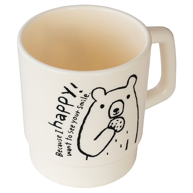 ヘッズ 雑貨-キッチン用品 W110(70)×H94mm グラットンベアスタッキングマグカップ-1(6個) HEADS GLB-MUG1 ラッピング用品 ヘッズ 雑貨-キッチン用品 W110(70)×H94mm グラットンベアスタッキングマグカップ-1(6個) HEADS GLB-MUG1 ラッピング用品