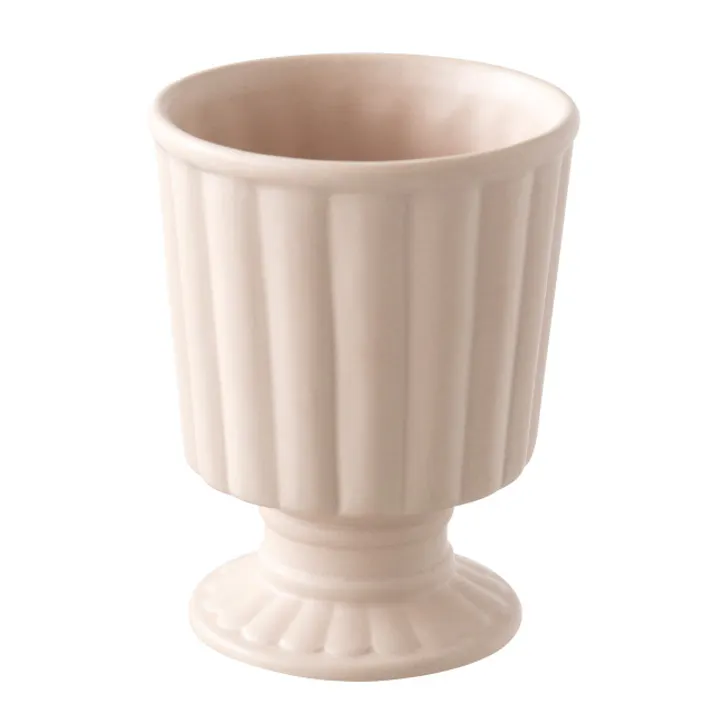 ヘッズ 雑貨-フラワーベース 直径110(90)×H145mm ハンドメイドプリントフラワーポット-24(2個) HEADS HNP-FPO24