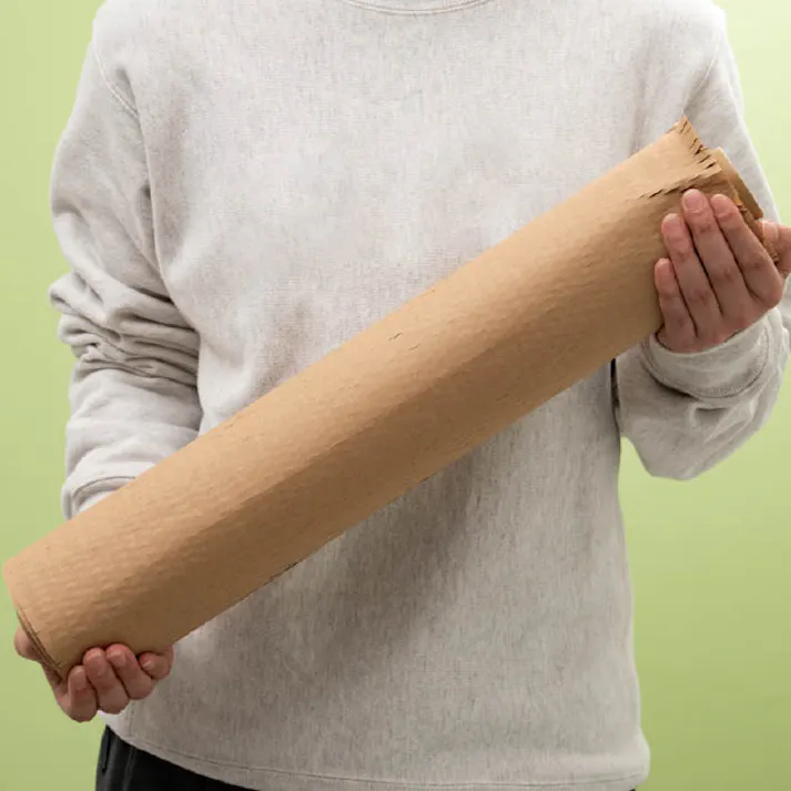 ヘッズ 備品-緩衝材-その他 W500mm×50m巻 クラフト緩衝材ロール-1/50cm×50m巻(1巻) HEADS MKR-RO1