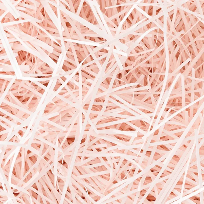 ヘッズ 備品-緩衝材-紙パッキン 内容量 500g ボリュームパッキン-ベビーピンク(1個) HEADS VOP-BP