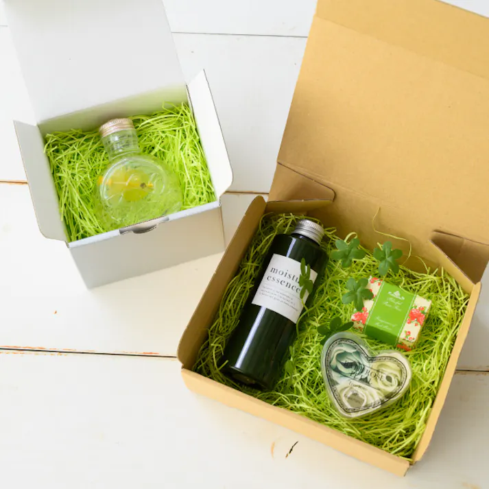 ヘッズ 備品-緩衝材-紙パッキン 内容量 500g ボリュームパッキン-ライトグリーン(1個) HEADS VOP-LG