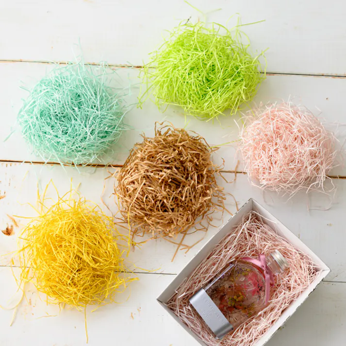 ヘッズ 備品-緩衝材-紙パッキン 内容量 500g ボリュームパッキン-ライトグリーン(1個) HEADS VOP-LG