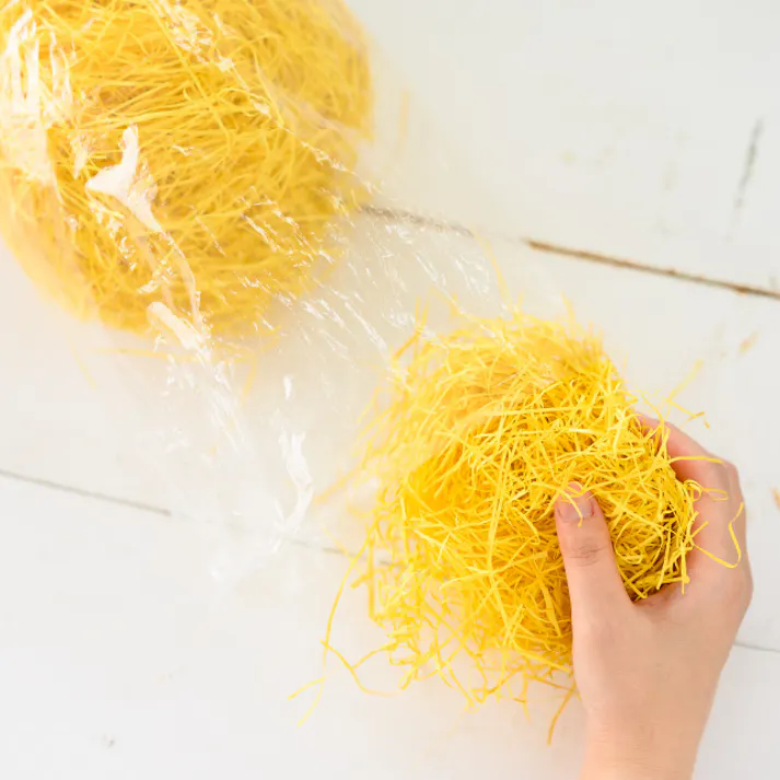 ヘッズ 備品-緩衝材-紙パッキン 内容量 500g ボリュームパッキン-イエロー(1個) HEADS VOP-YE