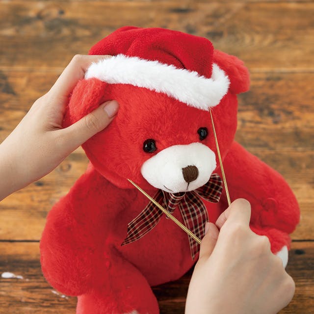 ヘッズ 小物－その他 W135×D95×H250mm クリスマスサンタ帽子-1(10枚