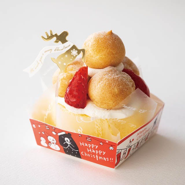 ヘッズ 小物－ピック－ケーキ W50×H35mm クリスマスケーキピック