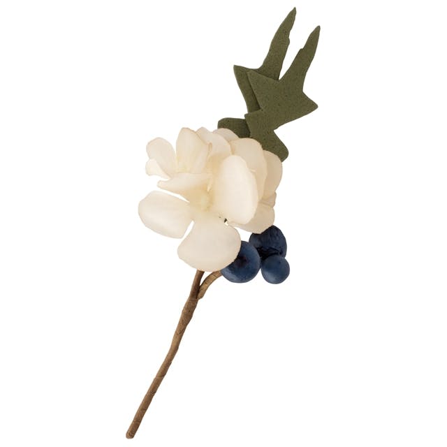 ヘッズ 小物－タイ－ワイヤー W70×D50×H150mm フルリールアレンジメント/ブルーベリー-10(10個) HEADS ZAR-YM10