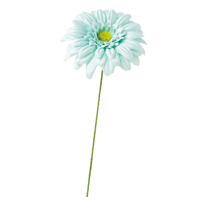 ヘッズ 小物-タイ-ワイヤー W70×D70×H170mm ガーベラフルリール-S/ベビーブルー-3(12本) HEADS ZGE-YS3