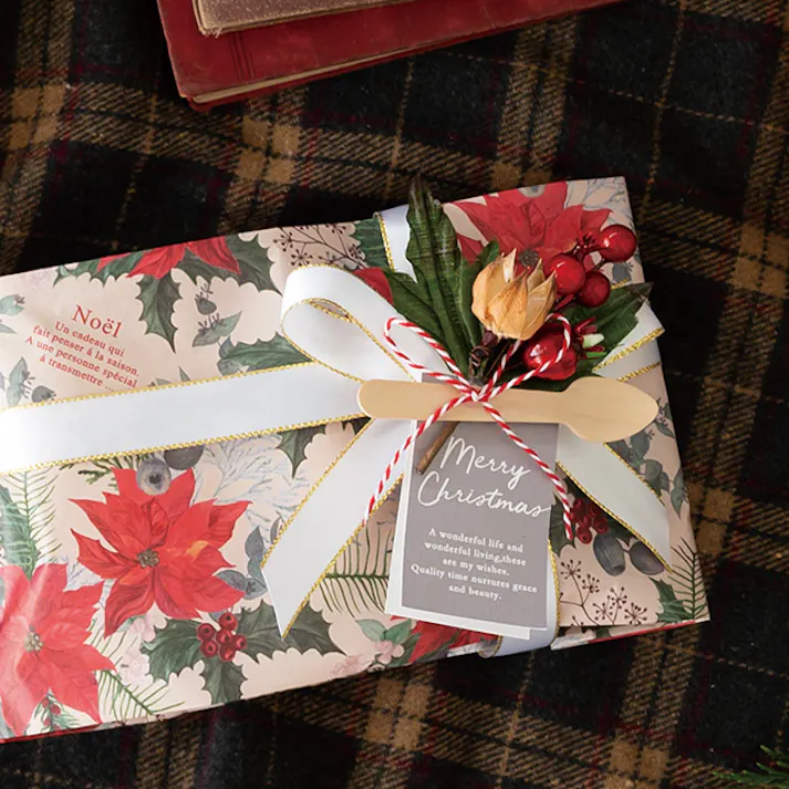 ヘッズ 小物-クリップ W95×H130mm クリスマスフルリールクリップ付/グレー-2(10個) HEADS ZX-CL2