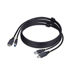 KVMケーブル/1.8m/HDMI & USB 3.0 TypeAB/4K60Hz/コンボケーブル 目安在庫=△ パソコン・周辺機器 KVMケーブル/1.8m/HDMI & USB 3.0 TypeAB/4K60Hz/コンボケーブル 目安在庫=△ パソコン・周辺機器