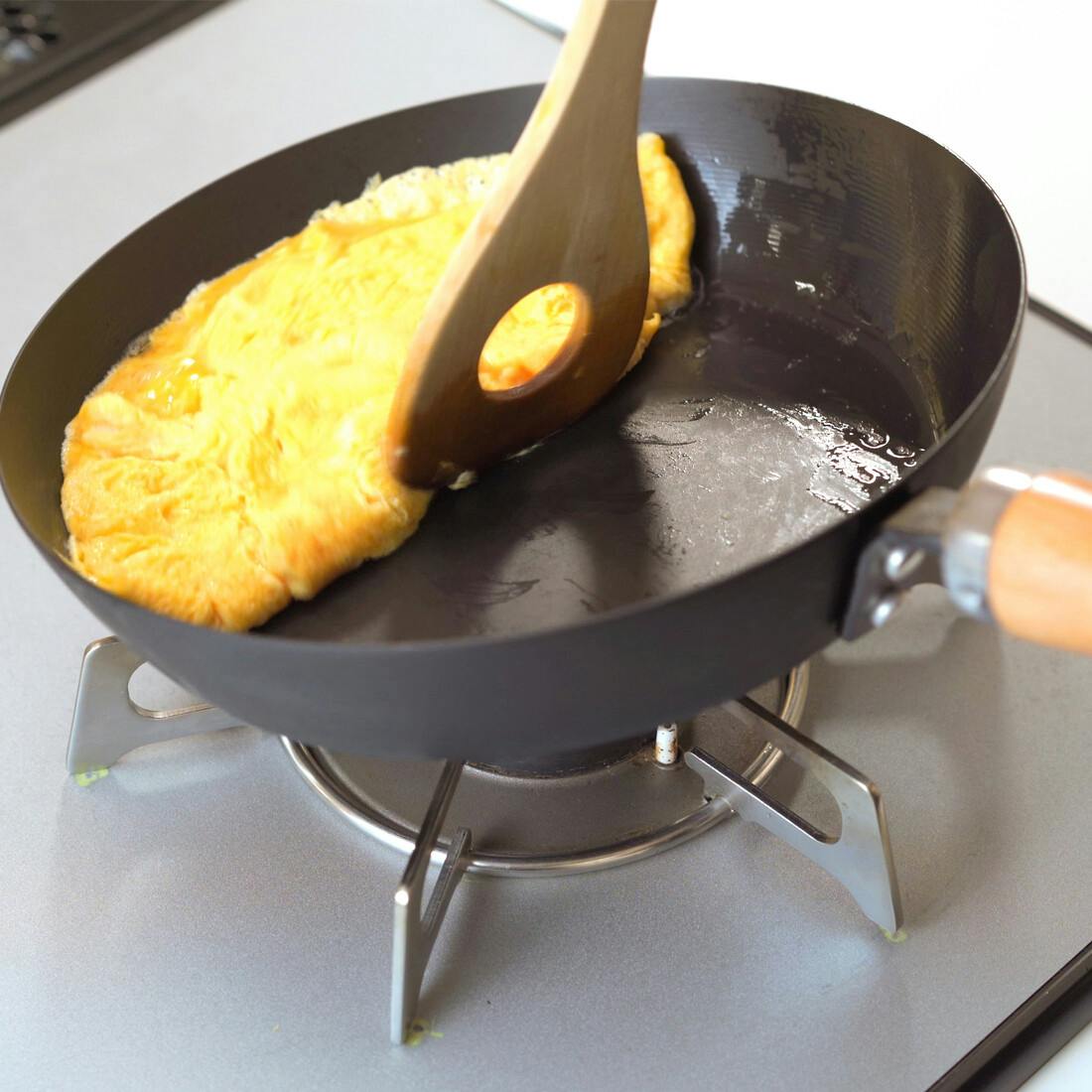 永良 IH対応窒化鉄いため鍋 30cm RB-3283 「窒化処理」で丈夫さ＆防錆