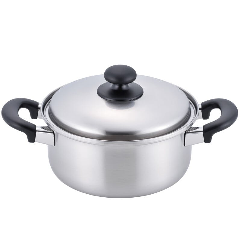 燕三 IH対応両手鍋20cm（EM-015） 【日本製】 | 鍋・やかん 通販