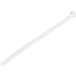 結束バンド/リピートタイプ/100本/ホワイト/長さ20cm/幅7mm パソコン・周辺機器 結束バンド/リピートタイプ/100本/ホワイト/長さ20cm/幅7mm パソコン・周辺機器