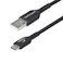 USBケーブル/USB 2.0 Type-A - Type-C/2m/3A 15W/ブラック