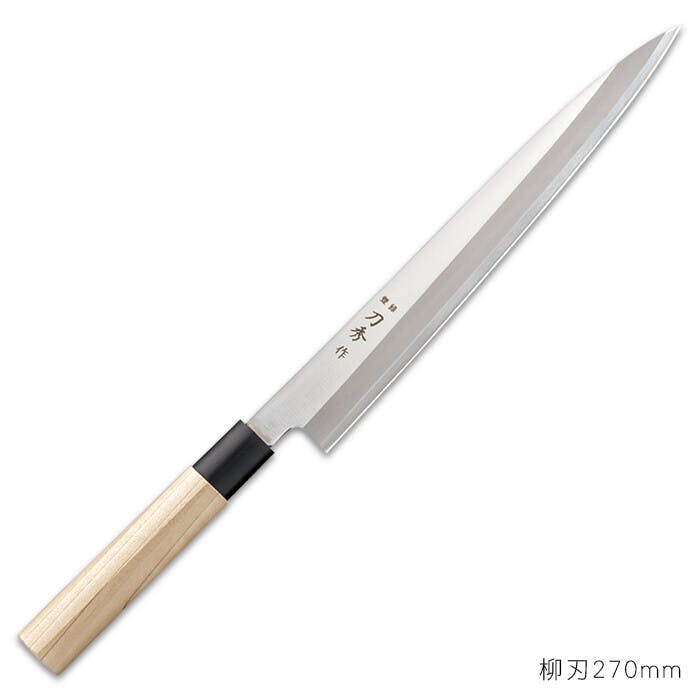柳刃270mm FC-364 刀秀作 モリブデンバナジウム鋼 和包丁 包丁・ナイフ・はさみ・ピーラー 柳刃270mm FC-364 刀秀作 モリブデンバナジウム鋼 和包丁 包丁・ナイフ・はさみ・ピーラー