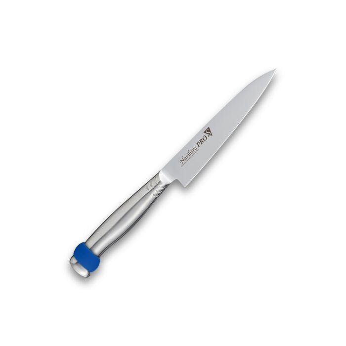 Narihira PRO シリコンリング付オールステンレス ペティナイフ130mm ブルー FC-3060BL ナリヒラ プロ 包丁 ナイフ 包丁・ナイフ・はさみ・ピーラー Narihira PRO シリコンリング付オールステンレス ペティナイフ130mm ブルー FC-3060BL ナリヒラ プロ 包丁 ナイフ 包丁・ナイフ・はさみ・ピーラー
