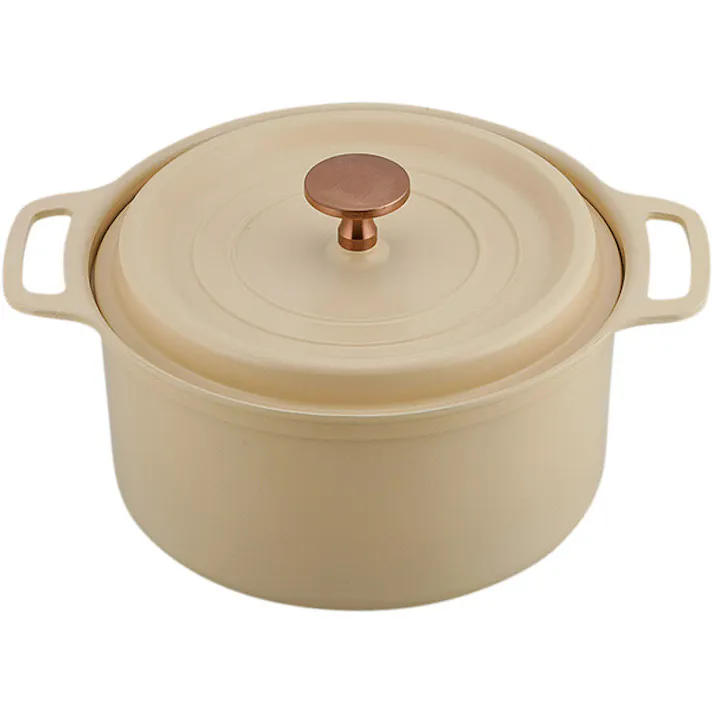 クックシェア 軽ラクポット18cm イエロー(RB-1510) 【IH対応】【オーブン】