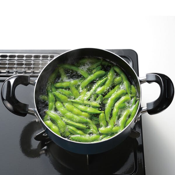 スティージー2 IH対応両手鍋18cm＆フライパン3点セット MB-2380