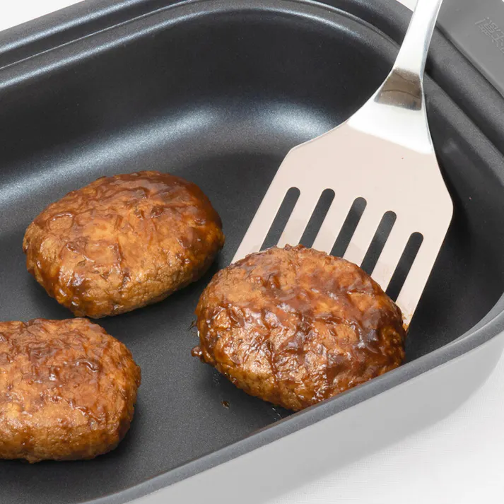 クックタブ テーブルポット18×23cm グレー RB-2861 フッ素樹脂加工 鍋