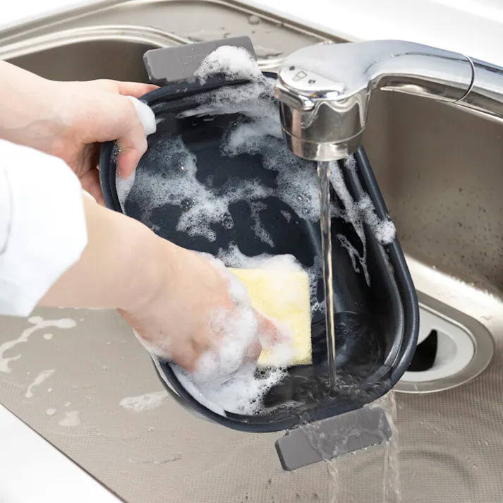 クックタブ テーブルポット18×23cm グレー RB-2861 フッ素樹脂加工 鍋