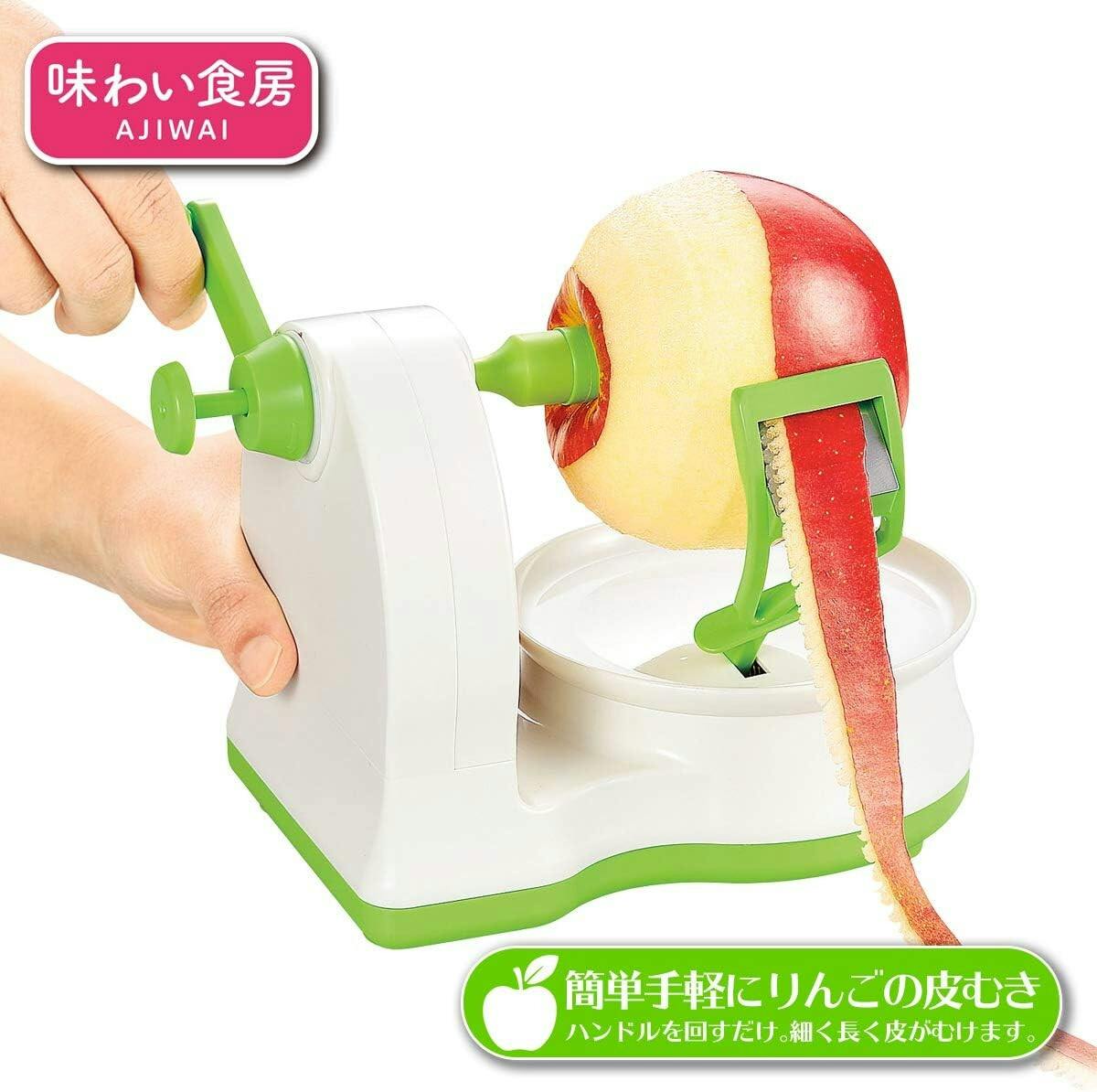 味わい食房 日本製クルクルりんごの皮むき ARK-691 【日本製