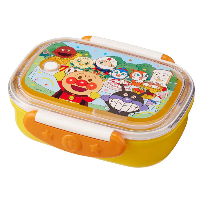 アンパンマン ロック式お弁当箱 280ml【ランチボックス キッズ お弁当グッズ 子供用弁当箱 弁当箱 子ども 子供 子供用 幼稚園 保育園 グッズ キャラクター 通販】レッド