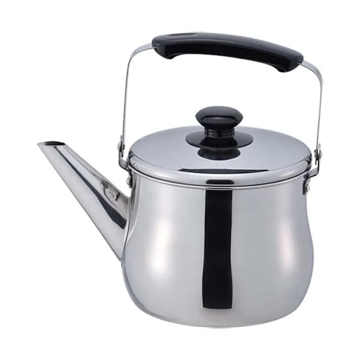 リラカン IH対応 広口ケトル2.5L(RB-1269) お手入れしやすい広口タイプ さびにくく、耐久性に優れた 18-8ステンレス製 やかん 和平フレイズ #4903779112690