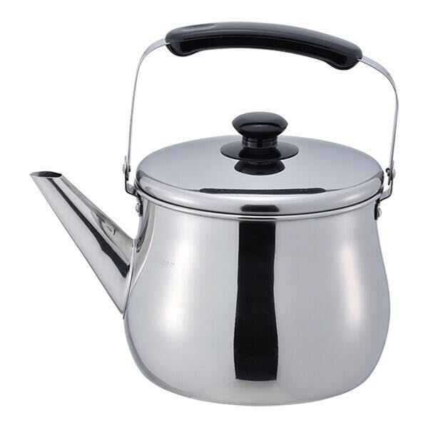 なんやかんや鉄平 リラカン IH対応 広口ケトル 4.0L（RB-1271） お手入れしやすい