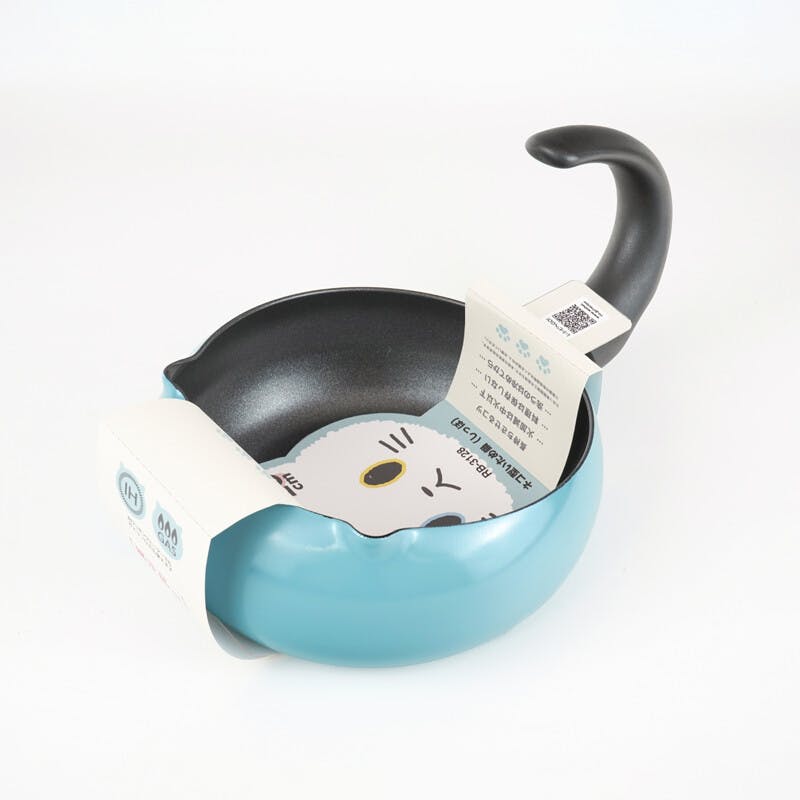 にゃんこれ IH対応 ねこ型いため鍋20cm しっぽ RB-3128 かわいい