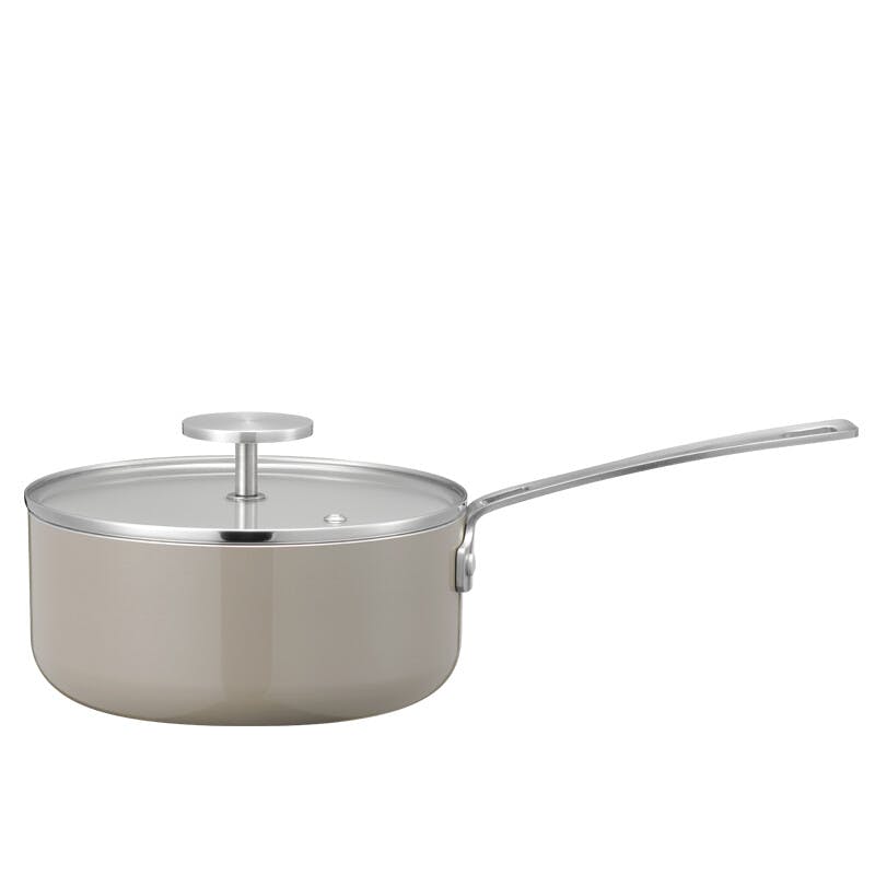 フラッコ IH対応 ソースパン 18cm RB-3221 汚れを落としやすいセラミック加工 内面ホワイトカラー フラットな形状で収納に便利なガラス蓋付 ステンレ 片手鍋 フラッコ IH対応 ソースパン 18cm RB-3221 汚れを落としやすいセラミック加工 内面ホワイトカラー フラットな形状で収納に便利なガラス蓋付 ステンレ 片手鍋