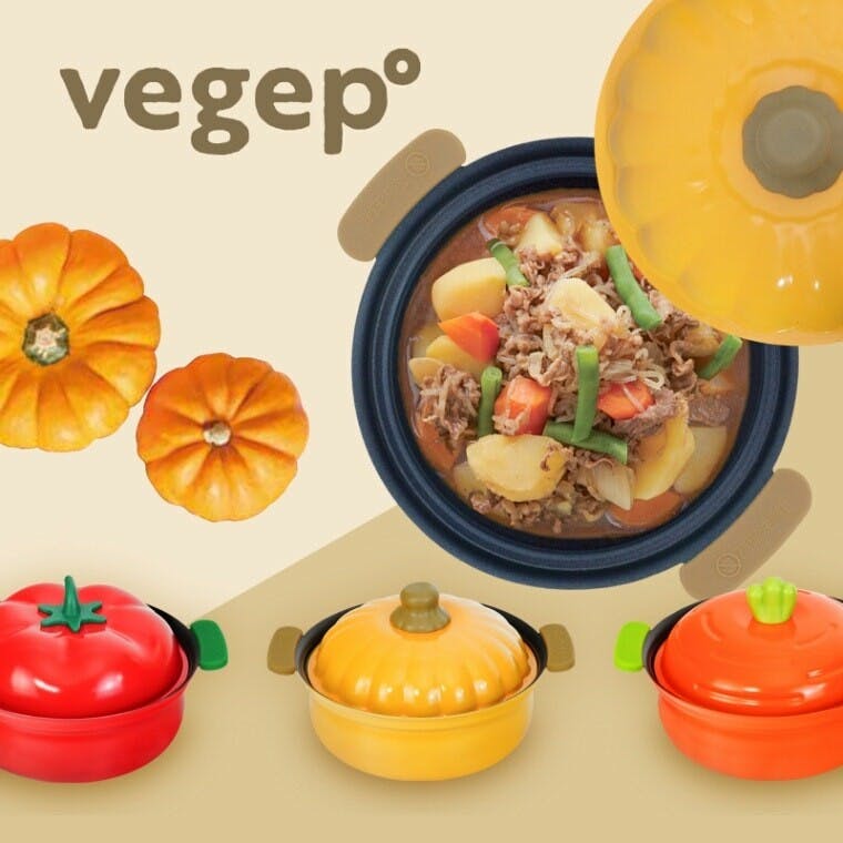 ベジポ IH対応ミニ卓上鍋 19cm トマト RB-3286 野菜のカタチ 可愛い