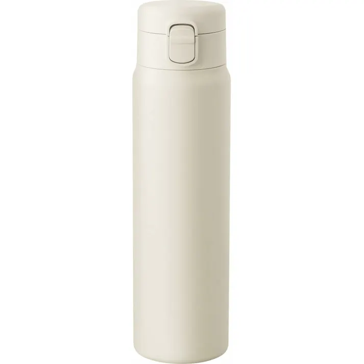 フォルテック ワンタッチ栓 シームレスマグボトル 700ml アイボリー RH-1701 水筒 真空断熱構造 保温 保冷 長時間 スポーツ 洗いやすい ステンレス パッキン一体型 全てのパーツが食洗機対応 お手入れ簡単 和平フレイズ #4903779717017