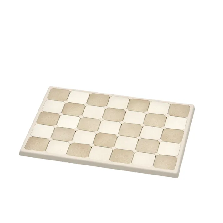 ボジョルナ 珪藻土バスマットS ベージュ(MJ-0617) 風呂上がりの足裏がさらさら 天日干しができる珪藻土バスマット 和平フレイズ #4903779806179