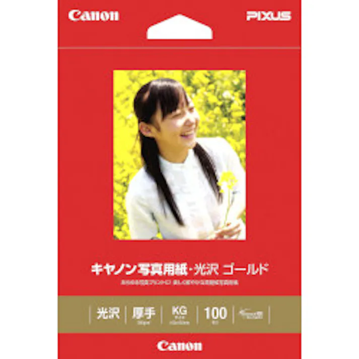 GL-101KG100 キヤノン写真用紙・光沢 ゴールド KGサイズ 100枚