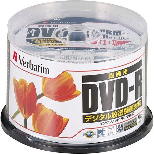 地デジ録画用DVD-R 16倍速書込 スピンドルケース50P VHR12JPP50 テレビ・AV機器 地デジ録画用DVD-R 16倍速書込 スピンドルケース50P VHR12JPP50 テレビ・AV機器