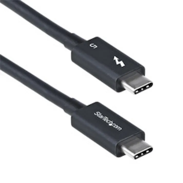 Thunderbolt 5ケーブル/80cm/8K60Hz/240W PD/認証品/ブラック