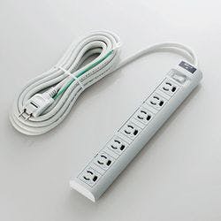 延長コード 電源タップ 5m 3ピン 7個口 一括スイッチ 雷ガード EU RoHS指令 電源ケーブル・延長コード 延長コード 電源タップ 5m 3ピン 7個口 一括スイッチ 雷ガード EU RoHS指令 電源ケーブル・延長コード
