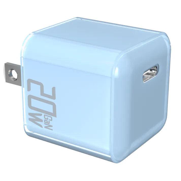 KOZUMUWAN 【30分で56%まで充電】PD 20W USB-C 急速充電器 iphone 充電器 type-c 充電器 20W 急速充電器 ipad 充電器USB PD 対応 PSE認証 アイホン 充電 ACアダプター TYPE-C スマホ 充電器 ミストブルー