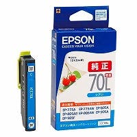 ICC70L カラリオプリンター用　インクカートリッジ（シアン増量）