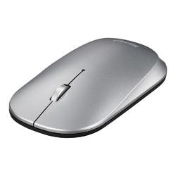 薄型 3ボタン Bluetooth BlueLEDマウス ノーマル シルバー マウス・キーボード・入力機器 薄型 3ボタン Bluetooth BlueLEDマウス ノーマル シルバー マウス・キーボード・入力機器