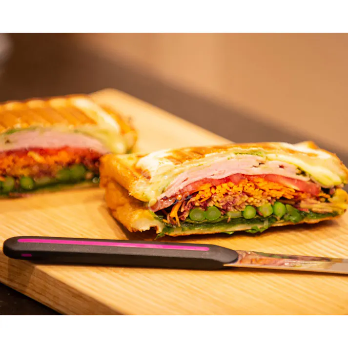 アルコス テーブルナイフ 10cm ARCOS メール便【ミニ ブレッドナイフ バターナイフ 果物ナイフ 卓上ナイフ アルコスナイフ アウトドア 調理器具 スペイン製 食洗機対応】ちょこっとキャップ/ブラック付 ホワイト