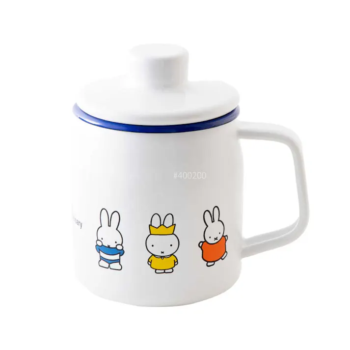 ミッフィー 70周年 ホーロー オイルポット 350ml ステンレスフィルター miffy MF70-OP035L【油ポット 油こし器 琺瑯 フィルター こし網 油入れ コンパクト 小さめ 揚げ物 ほうろう】